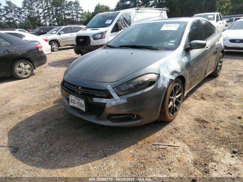 2013 DODGE DART RALLYE - 1C3CDFBA0DD107238