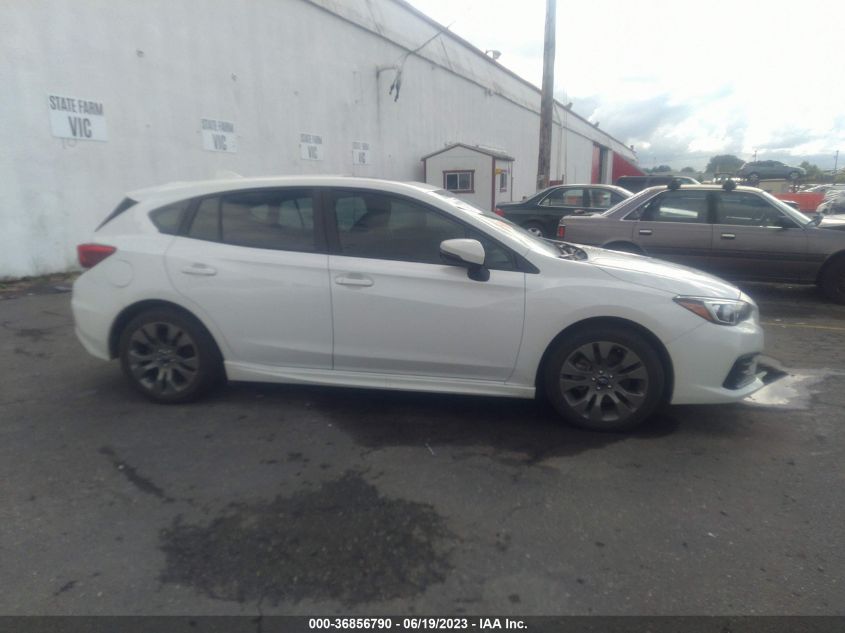 2022 SUBARU IMPREZA SPORT - 4S3GTAM6XN3709230