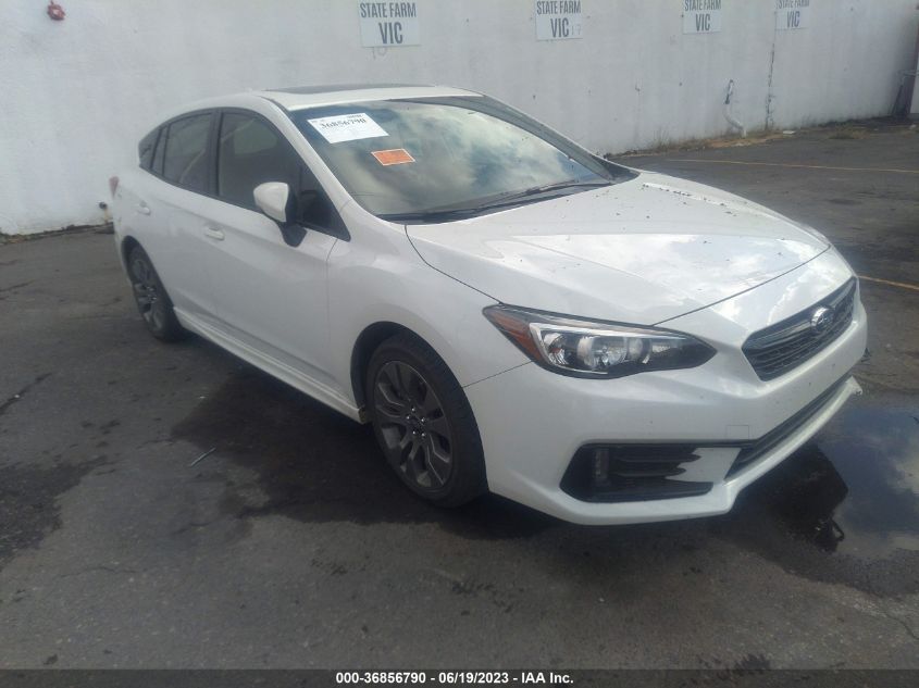 2022 SUBARU IMPREZA SPORT - 4S3GTAM6XN3709230