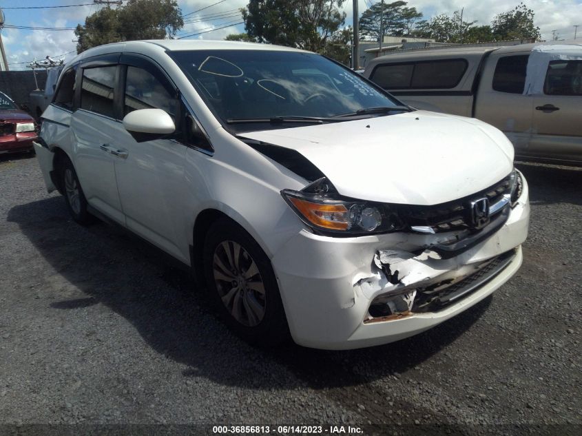 2016 HONDA ODYSSEY SE - 5FNRL5H35GB046705