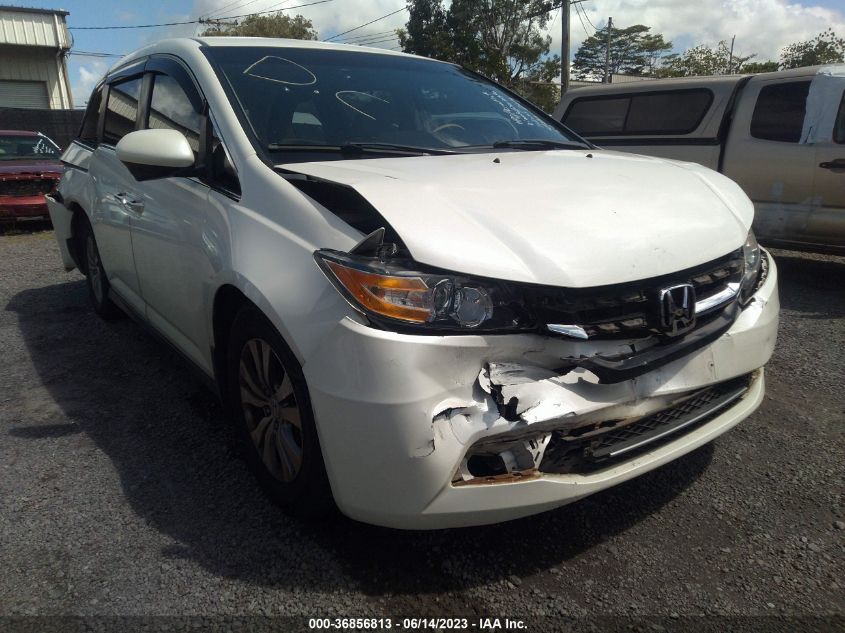 2016 HONDA ODYSSEY SE - 5FNRL5H35GB046705