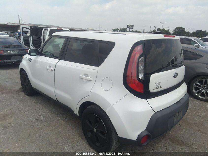 2016 KIA SOUL - KNDJN2A29G7350682