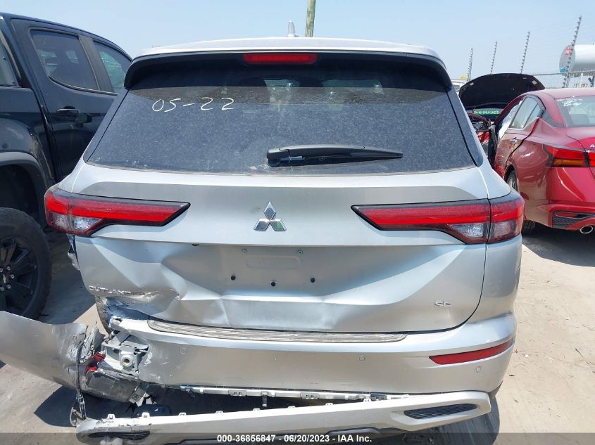 2022 MITSUBISHI OUTLANDER SE - JA4J3UA88NZ017925