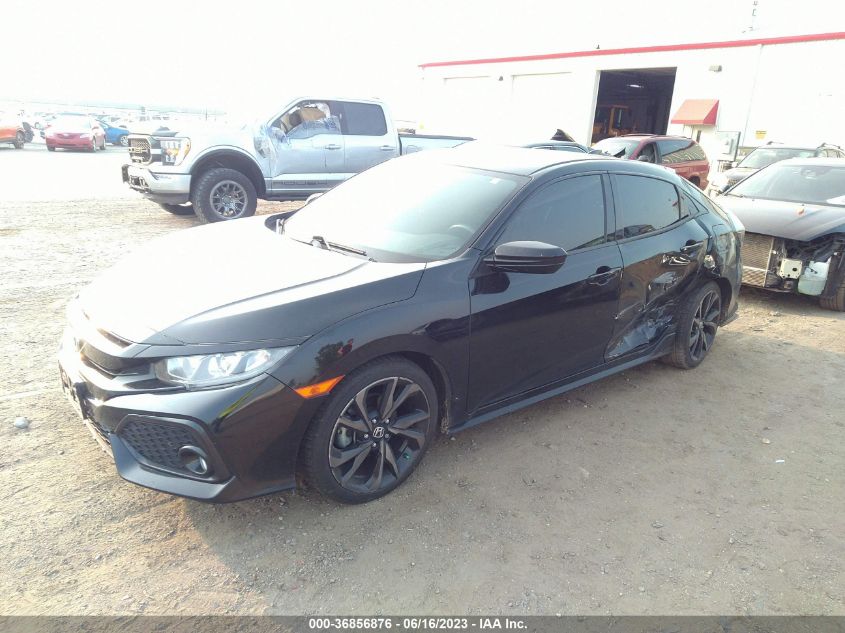 2017 HONDA CIVIC HATCHBACK SPORT - SHHFK7H4XHU225476