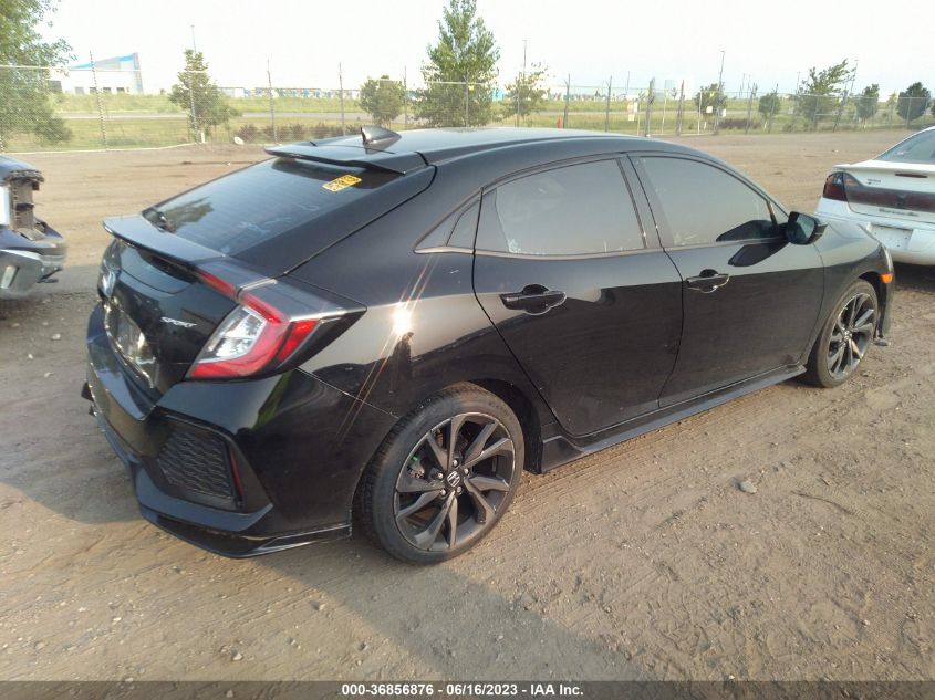 2017 HONDA CIVIC HATCHBACK SPORT - SHHFK7H4XHU225476