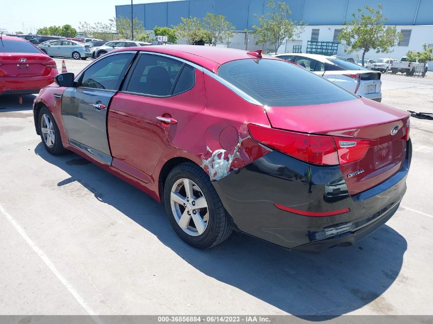 2015 KIA OPTIMA LX - 5XXGM4A77FG503490