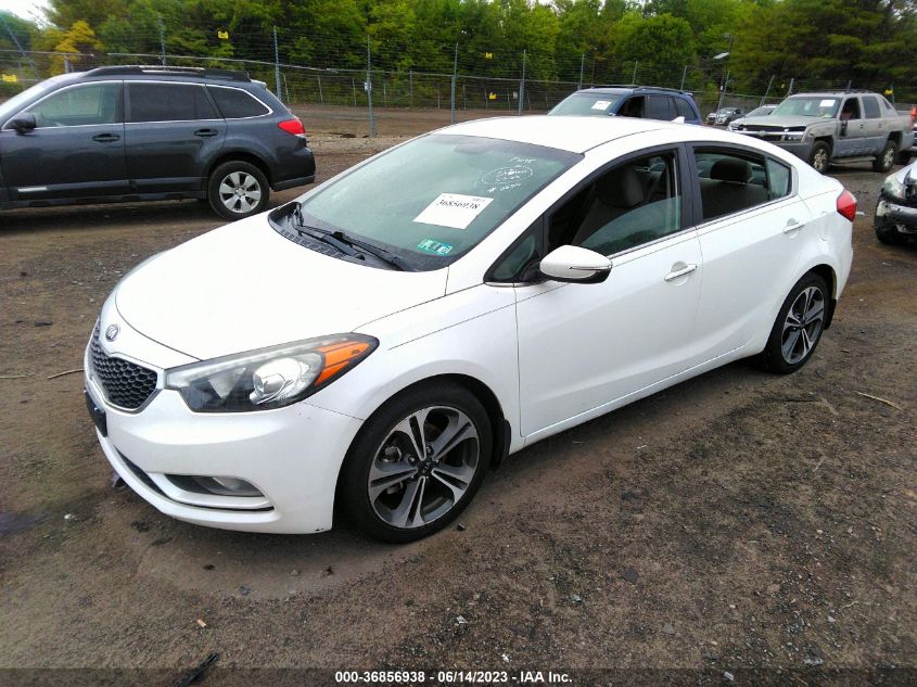 2014 KIA FORTE EX - KNAFX4A89E5152500