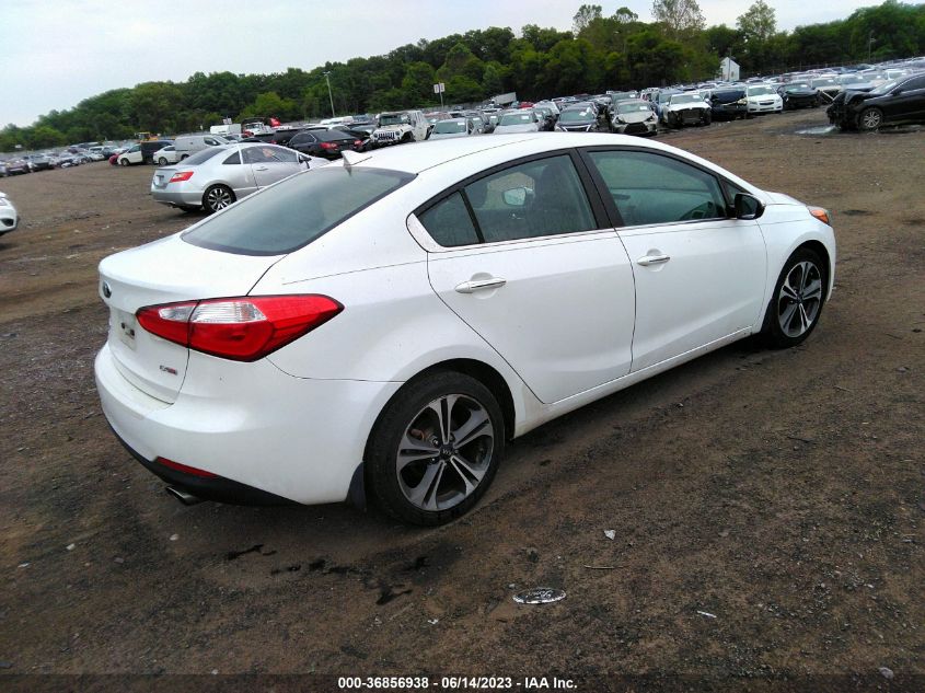 2014 KIA FORTE EX - KNAFX4A89E5152500