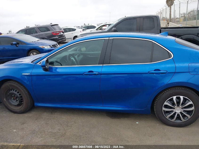 2019 TOYOTA CAMRY HYBRID - 4T1B31HK7KU007188