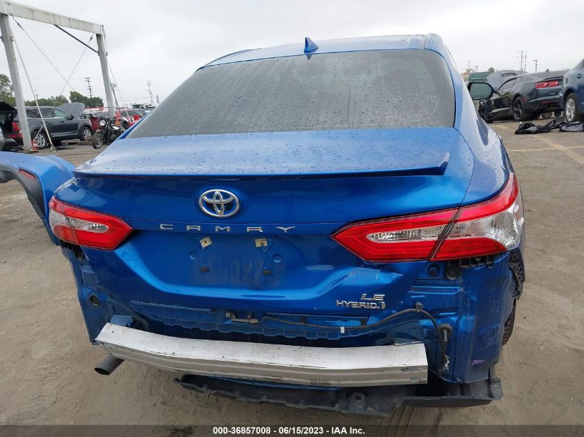 2019 TOYOTA CAMRY HYBRID - 4T1B31HK7KU007188
