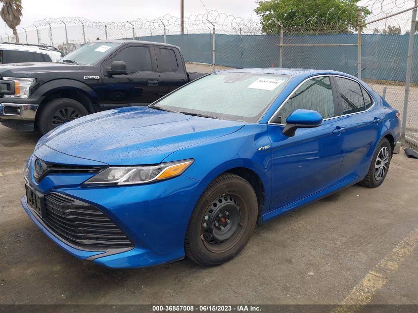 2019 TOYOTA CAMRY HYBRID - 4T1B31HK7KU007188