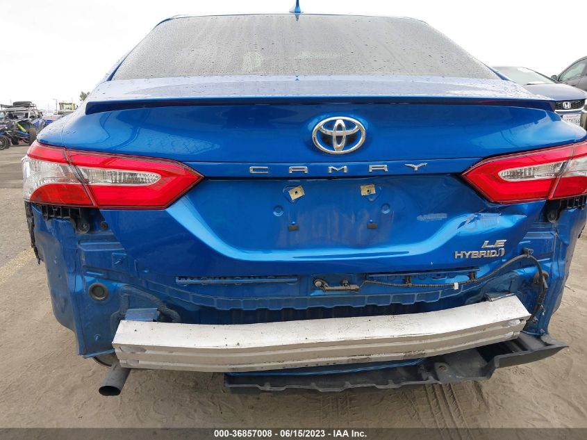 2019 TOYOTA CAMRY HYBRID - 4T1B31HK7KU007188