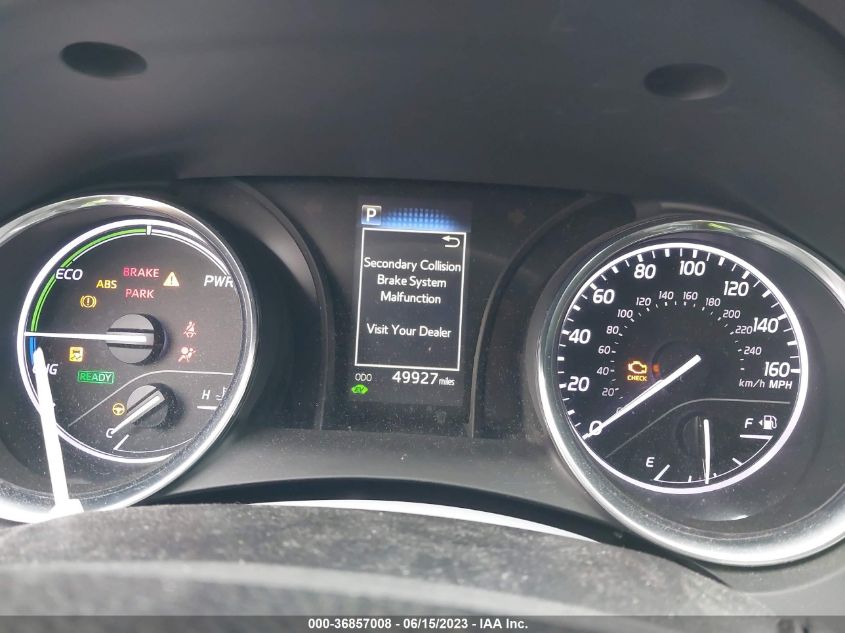 2019 TOYOTA CAMRY HYBRID - 4T1B31HK7KU007188