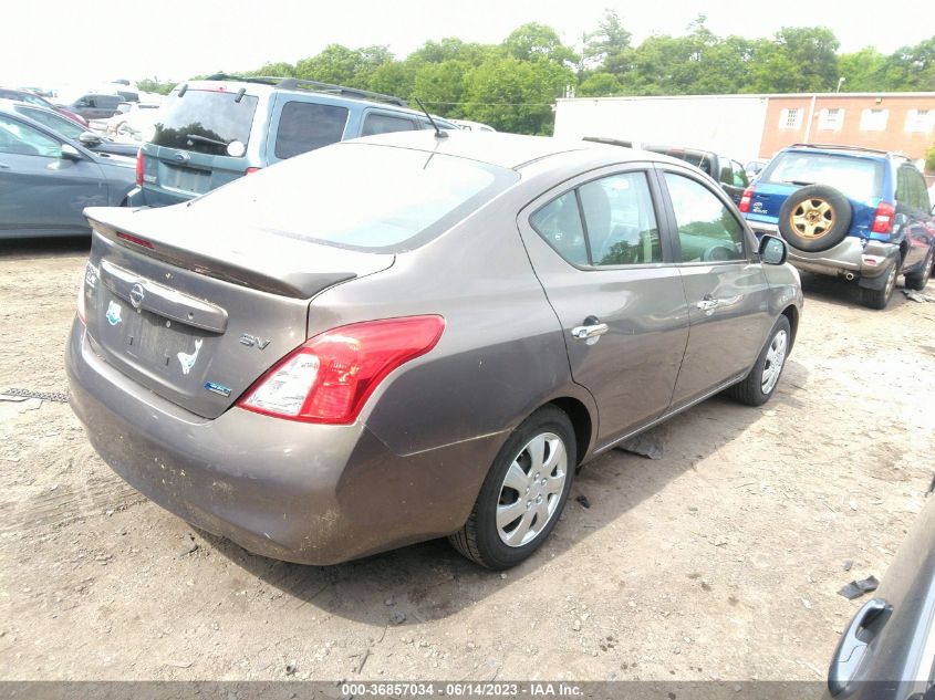 2013 NISSAN VERSA SV - 3N1CN7AP2DL843437