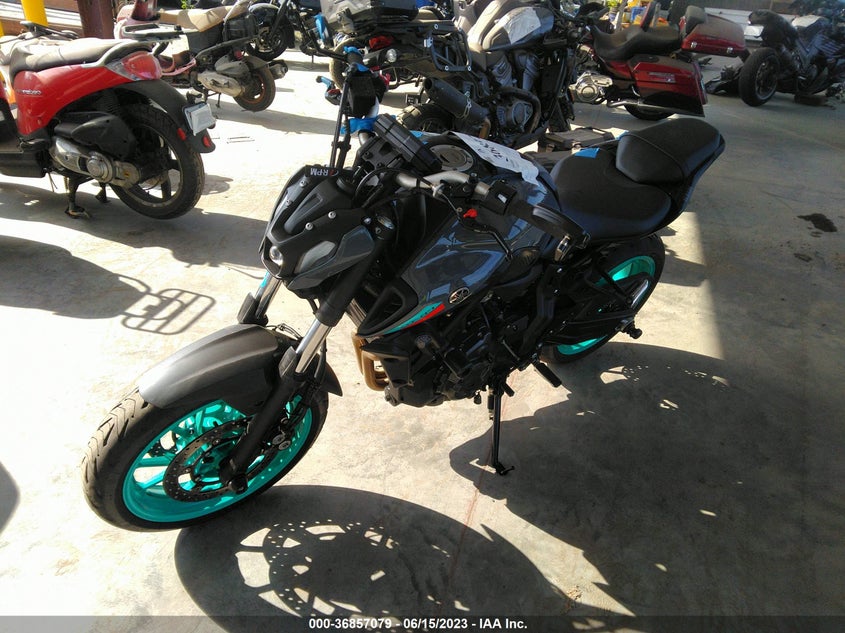 VIN JYARM32E7NA004923 2022 YAMAHA MT07