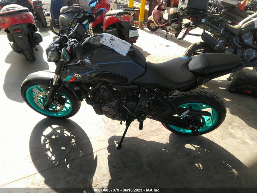 VIN JYARM32E7NA004923 2022 YAMAHA MT07