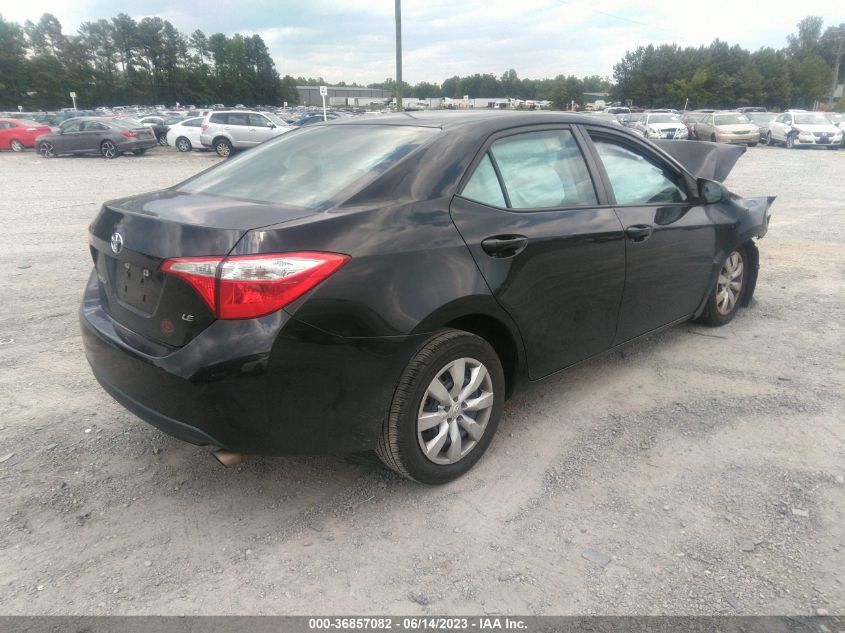 2016 TOYOTA COROLLA LE - 5YFBURHE1GP514540