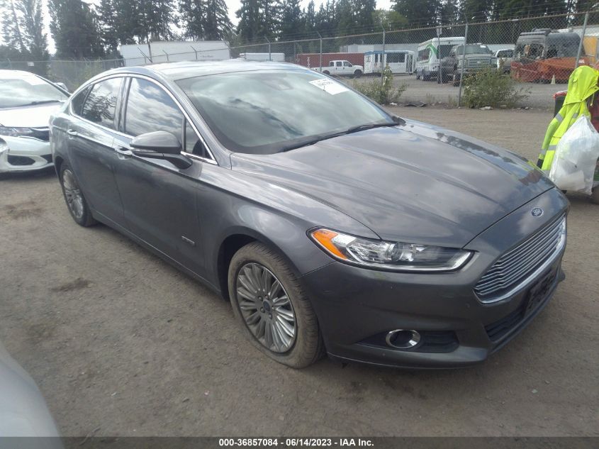 2014 FORD FUSION ENERGI SE LUXURY - 3FA6P0PU5ER164453