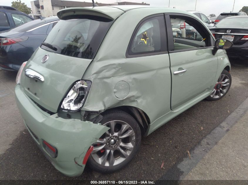 2014 FIAT 500 SPORT - 3C3CFFBR5ET222865
