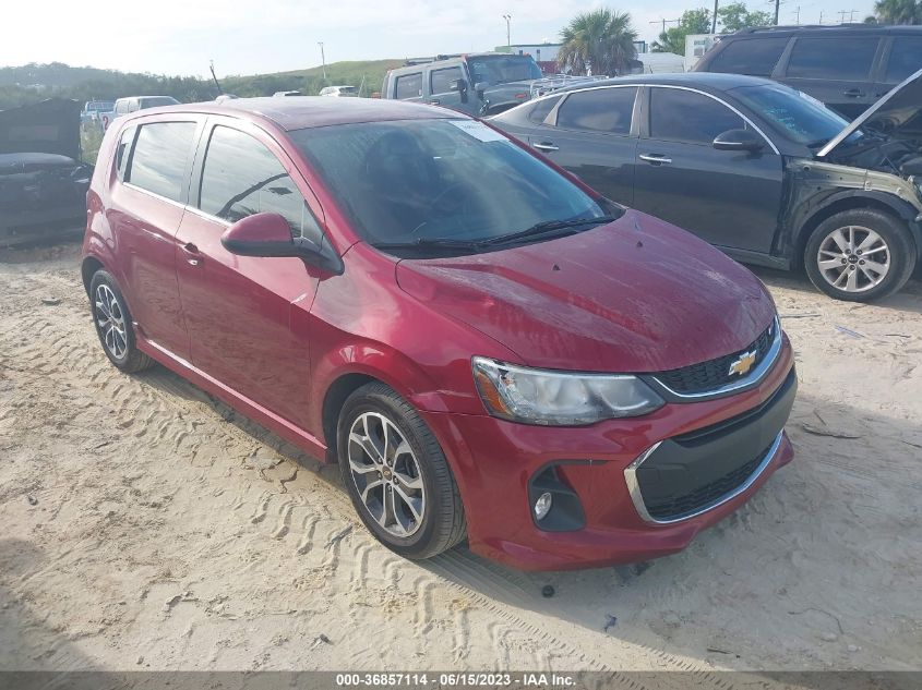 2017 CHEVROLET SONIC LT - 1G1JD6SH0H4119565