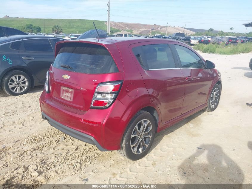 2017 CHEVROLET SONIC LT - 1G1JD6SH0H4119565