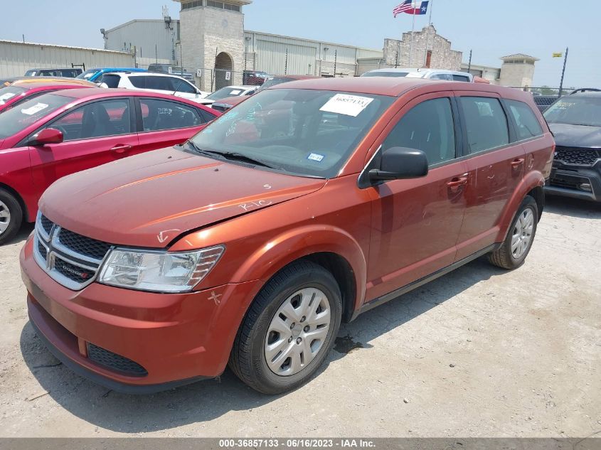 2014 DODGE JOURNEY AMERICAN VALUE PKG - 3C4PDCAB7ET132963