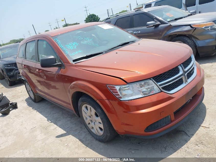 2014 DODGE JOURNEY AMERICAN VALUE PKG - 3C4PDCAB7ET132963