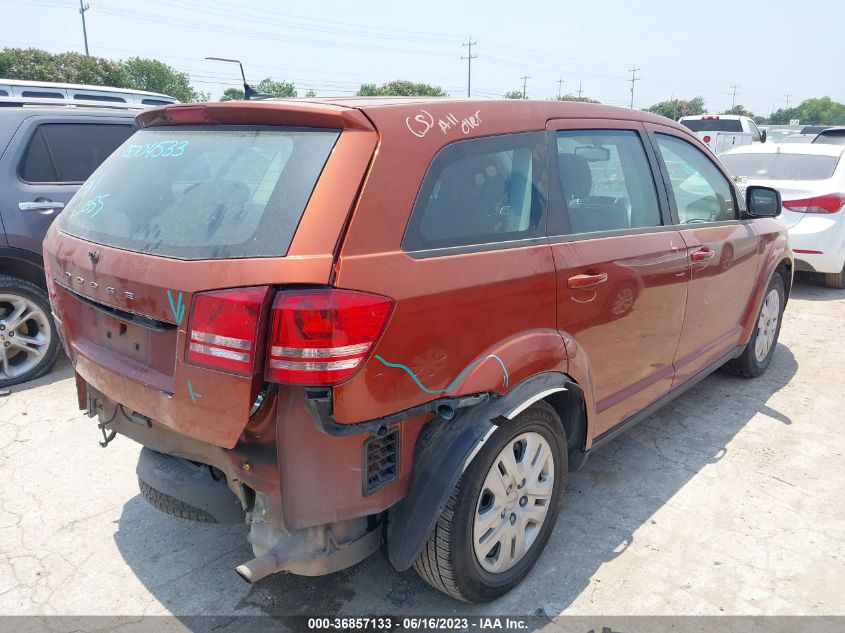 2014 DODGE JOURNEY AMERICAN VALUE PKG - 3C4PDCAB7ET132963