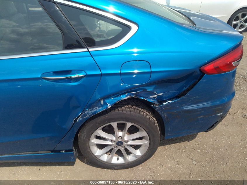 2019 FORD FUSION HYBRID SEL - 3FA6P0MU8KR149624