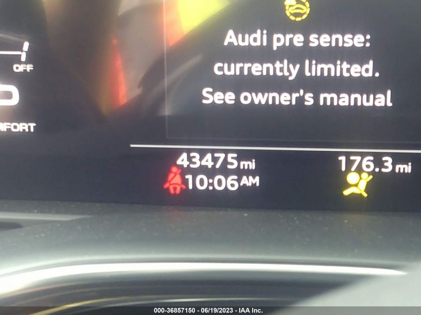 2021 AUDI Q8 PRESTIGE - WA1FVAF10MD030528