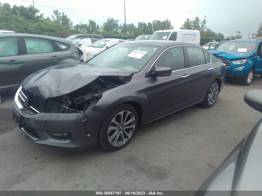 2014 HONDA ACCORD SEDAN SPORT - 1HGCR2F5XEA212621