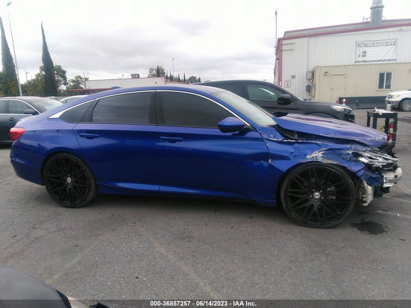 VIN 1HGCV1F36JA156949 2018 HONDA ACCORD SEDAN SPORT 1.5T