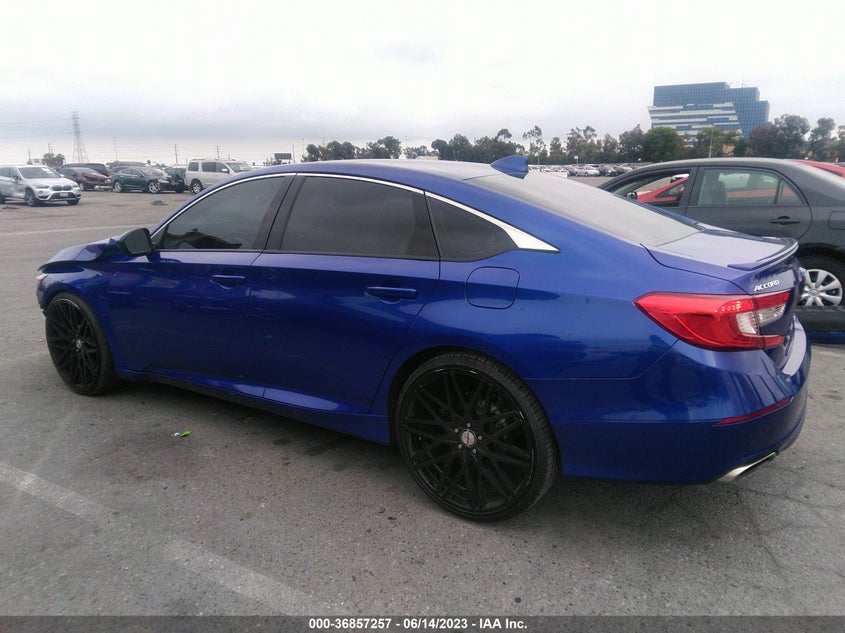VIN 1HGCV1F36JA156949 2018 HONDA ACCORD SEDAN SPORT 1.5T