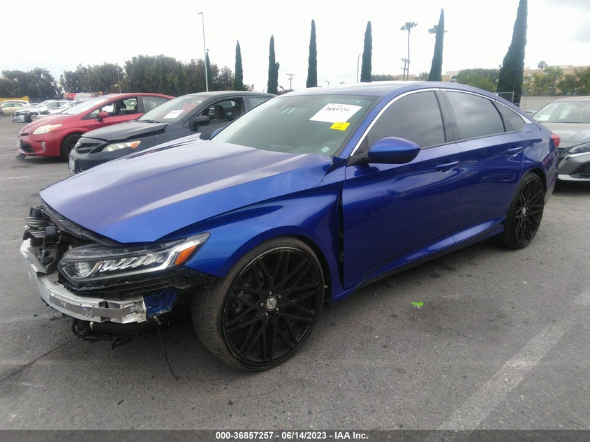 VIN 1HGCV1F36JA156949 2018 HONDA ACCORD SEDAN SPORT 1.5T