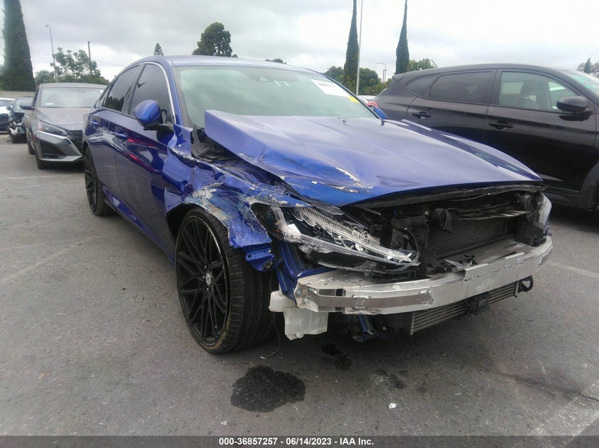VIN 1HGCV1F36JA156949 2018 HONDA ACCORD SEDAN SPORT 1.5T