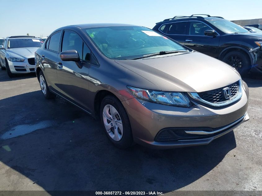 2015 HONDA CIVIC SEDAN LX - 19XFB2F51FE112745