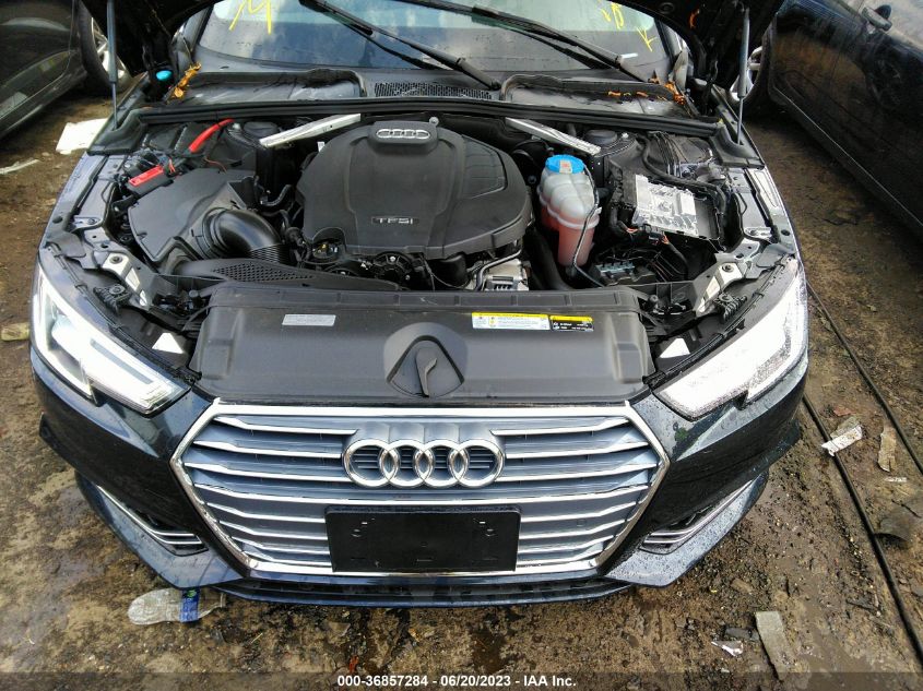 2018 AUDI A4 PREMIUM PLUS - WAUENAF41JA072096