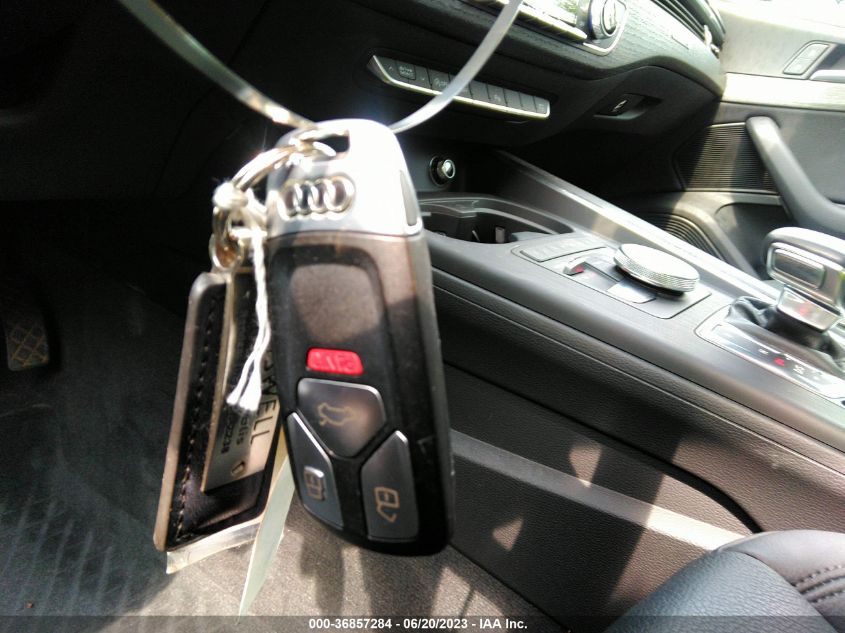 2018 AUDI A4 PREMIUM PLUS - WAUENAF41JA072096