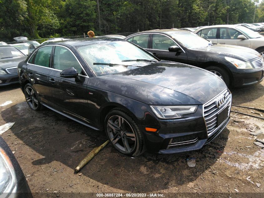 2018 AUDI A4 PREMIUM PLUS - WAUENAF41JA072096