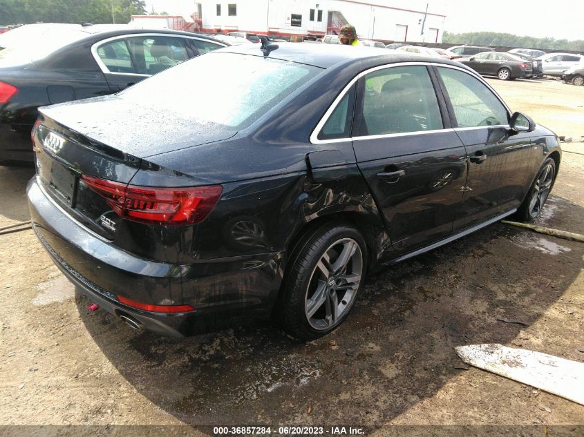 2018 AUDI A4 PREMIUM PLUS - WAUENAF41JA072096