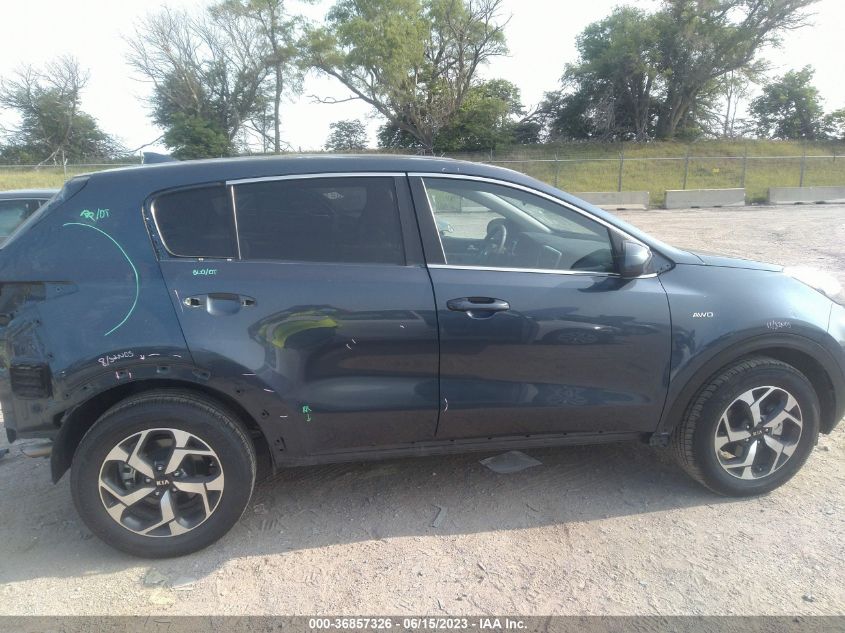 2021 KIA SPORTAGE LX - KNDPMCAC7M7843171