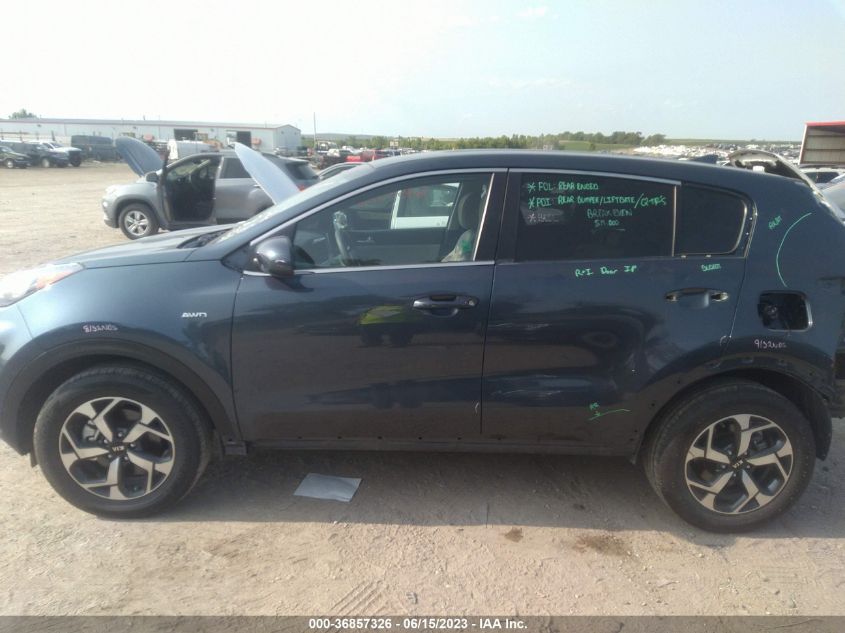 2021 KIA SPORTAGE LX - KNDPMCAC7M7843171