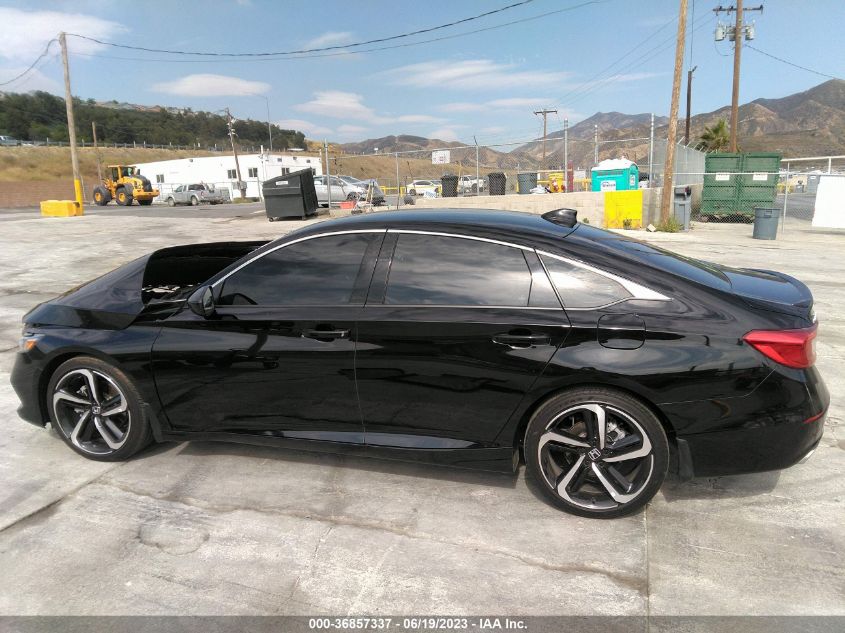 2022 HONDA ACCORD SEDAN SPORT - 1HGCV1F33NA062517