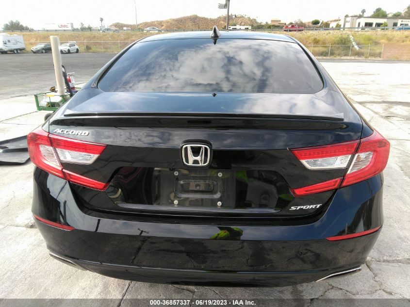 2022 HONDA ACCORD SEDAN SPORT - 1HGCV1F33NA062517