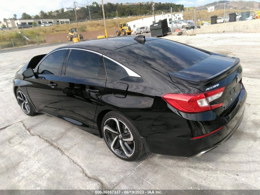 2022 HONDA ACCORD SEDAN SPORT - 1HGCV1F33NA062517