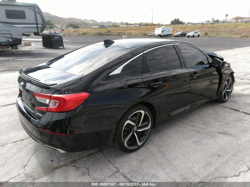 2022 HONDA ACCORD SEDAN SPORT - 1HGCV1F33NA062517