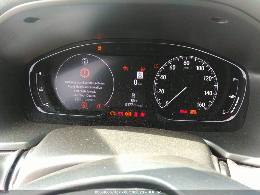 2022 HONDA ACCORD SEDAN SPORT - 1HGCV1F33NA062517