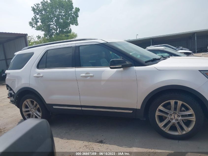 2017 FORD EXPLORER XLT - 1FM5K7D89HGA58406