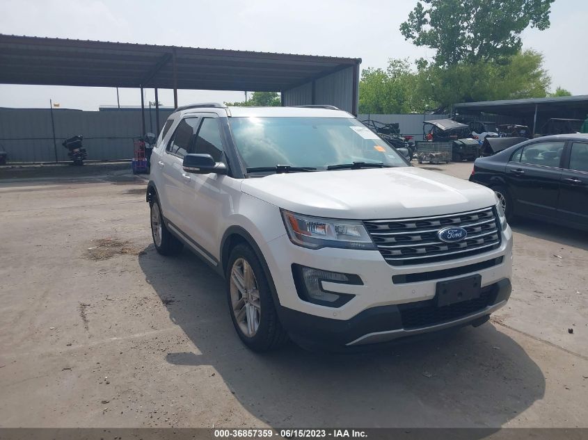 2017 FORD EXPLORER XLT - 1FM5K7D89HGA58406