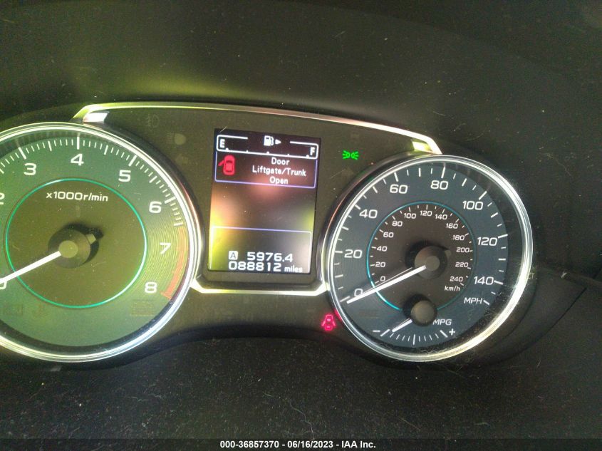 2016 SUBARU CROSSTREK LIMITED - JF2GPANC0G8275139